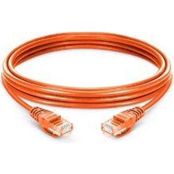 Teldata TLD-100T Cat6 1 mt Turuncu UTP Patch Kablo