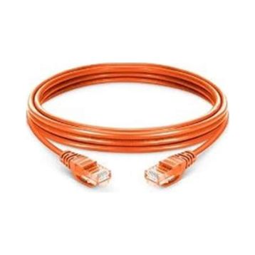 Teldata TLD-100T Cat6 1 mt Turuncu UTP Patch Kablo