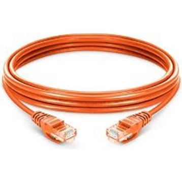 Teldata TLD-100T Cat6 1 mt Turuncu UTP Patch Kablo