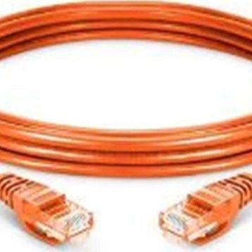Teldata TLD-100T Cat6 1 mt Turuncu UTP Patch Kablo