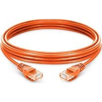 Teldata TLD-100T Cat6 1 mt Turuncu UTP Patch Kablo