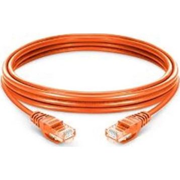 Teldata TLD-100T Cat6 1 mt Turuncu UTP Patch Kablo