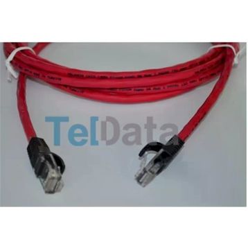 Teldata TLD-200K Cat6 2 mt Kırmızı UTP Patch Kablo