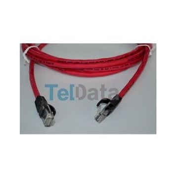 Teldata TLD-500K Cat6 5 mt Kırmızı UTP Patch Kablo