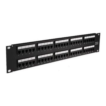 Telefon Hattı İçin Cat3 Patch Panel 50 Port