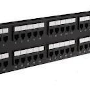 Telefon Hattı İçin Cat3 Patch Panel 50 Port