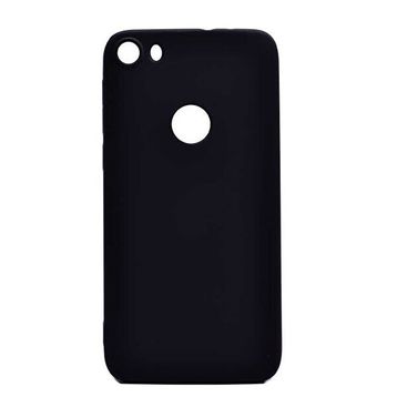 Teleplus Alcatel İdol 5 Lüks Siyah Silikon Kılıf