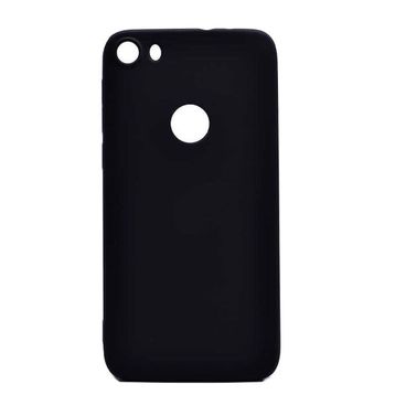 Teleplus Alcatel İdol 5 Lüks Siyah Silikon Kılıf