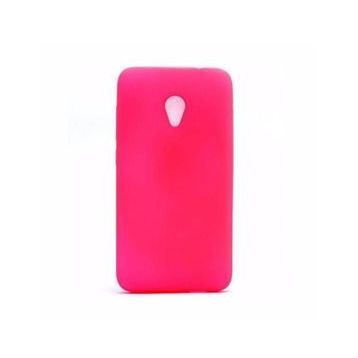 Teleplus Alcatel U5 Silikon Pembe Kılıf