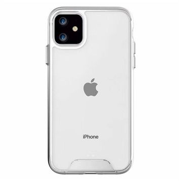 Teleplus Apple iPhone 11 Gard Sert Şeffaf Silikon Kılıf