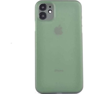 Teleplus Apple iPhone 11 Pro PP Hayalet Mat Yeşil Silikon Kılıf
