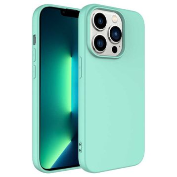 Teleplus Apple iPhone 14 Pro Mara Lansman Silikon Mor Kılıf