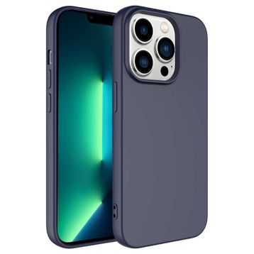 Teleplus Apple iPhone 14 Pro Mara Lansman Silikon Mor Kılıf