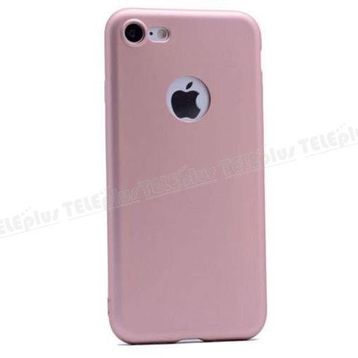 Teleplus Apple iPhone 7 Lüks Silikon Rose Gold Kılıf