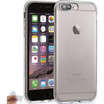 Teleplus Apple iPhone 7 Tam Korumalı Silikon Şeffaf Kılıf