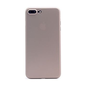 Teleplus Apple iPhone 8 Plus Mat PP Silikon Gold Kılıf