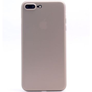 Teleplus Apple iPhone 8 Plus Mat PP Silikon Gold Kılıf