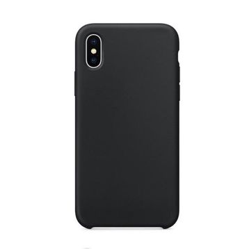 Teleplus Apple iPhone XS Max Plus Soft Touch Silikon Mor Kılıf