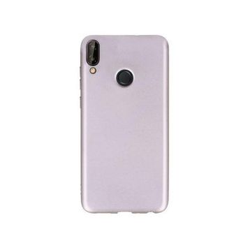 Teleplus Honor 10 Lite Rose Gold Lüks Silikon Kılıf + Nano Ekran Koruyucu