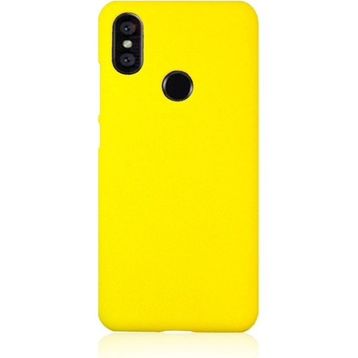 Teleplus Honor 10 Lite Soft Touch Sarı Silikon Kılıf