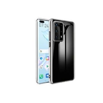 Teleplus Huawei P40 Pro Lüks Silikon Şeffaf Kılıf