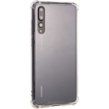 Teleplus Huawei Y9 Prime 2019 Darbe Korumalı Şeffaf Nano Ekran Koruyucu Silikon Kılıf