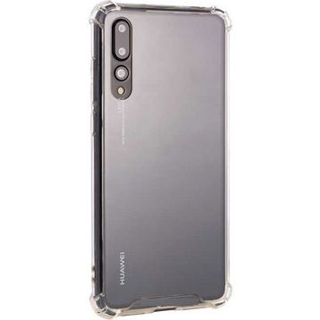 Teleplus Huawei Y9 Prime 2019 Darbe Korumalı Şeffaf Nano Ekran Koruyucu Silikon Kılıf