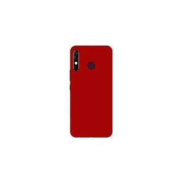Teleplus İnfinix Hot 8 Kılıf Lüks Mat Silikon Siyah Nano Ekran Koruyucu
