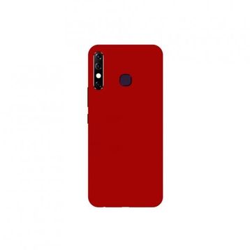 Teleplus İnfinix Hot 8 Kılıf Lüks Mat Silikon Siyah Nano Ekran Koruyucu