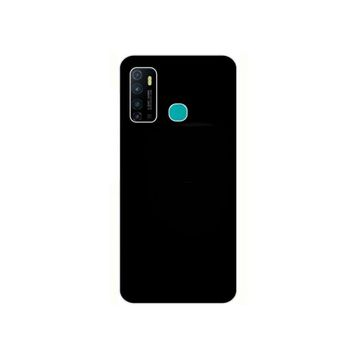 Teleplus İnfinix Hot 9 Kılıf Lüks Mat Silikon Lacivert Nano Ekran Koruyucu