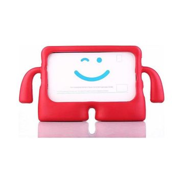Teleplus iPad 10.2 2021 9. Nesil İbuy Karakter Silikon Kırmızı Kılıf