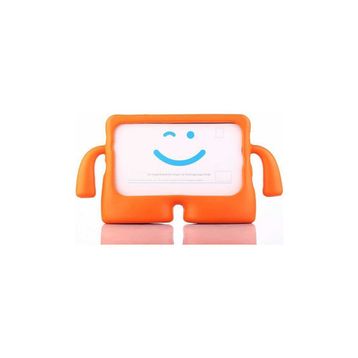 Teleplus iPad 10.2 2021 9. Nesil İbuy Karakter Silikon Turuncu Kılıf