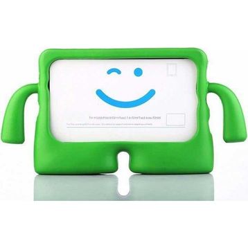Teleplus iPad 10.2 2021 9. Nesil İbuy Karakter Silikon Yeşil Kılıf