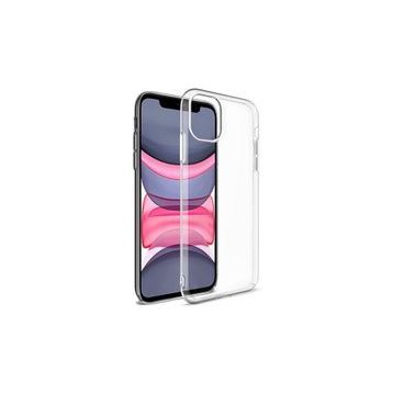 Teleplus iPhone 11 Mika Sert Silikon Şeffaf Kılıf