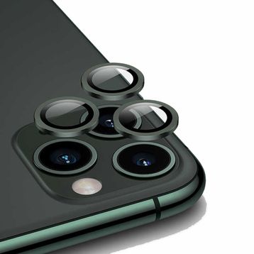 Teleplus iPhone 11 Pro Max CL-02 Kamera Metal Koruyucu Gold Cep Telefonu Ekran Koruyucusu