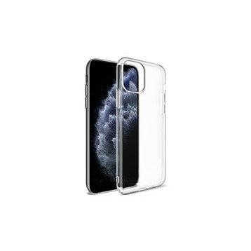 Teleplus iPhone 11 Pro Max Mika Sert Silikon Şeffaf Kılıf