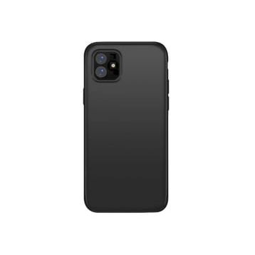 Teleplus iPhone 12 Pro Lüks Silikon Siyah Kılıf