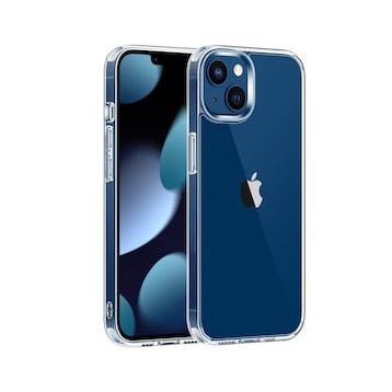 Teleplus iPhone 13 Coss Hybrid Silikon Şeffaf Kılıf