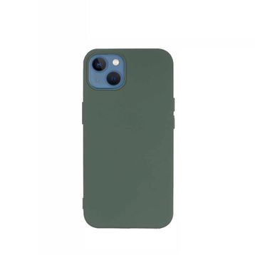 Teleplus iPhone 13 LSR Liquid Lansman Silikon Yeşil Kılıf