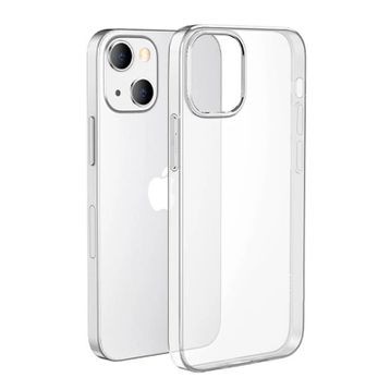Teleplus iPhone 13 Lüks Tpu Silikon Şeffaf Kılıf