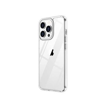 Teleplus iPhone 13 Pro Coss Sert Kapak Silikon Şeffaf Kılıf