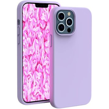 Teleplus iPhone 13 Pro Liquid Lansman Mara Silikon Bodro Kılıf