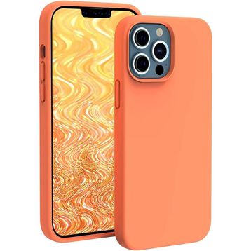 Teleplus iPhone 13 Pro Liquid Lansman Mara Silikon Bodro Kılıf