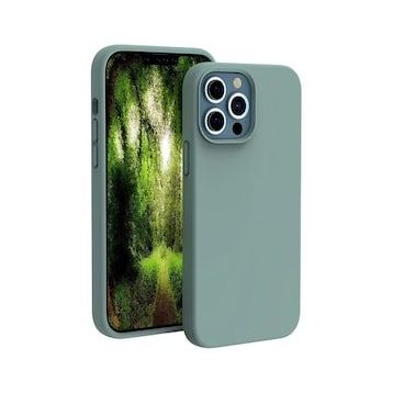 Teleplus iPhone 13 Pro Liquid Lansman Mara Silikon Bodro Kılıf