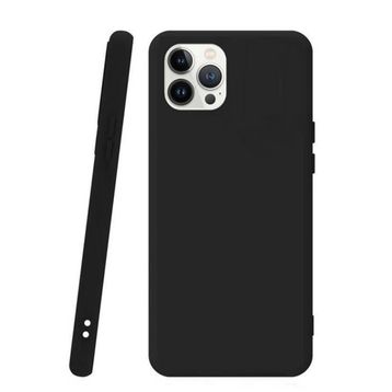 Teleplus iPhone 13 Pro Max Biye Mat Silikon Mavi Kılıf