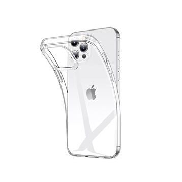 Teleplus iPhone 13 Pro Max Lüks Tpu Silikon Şeffaf Kılıf