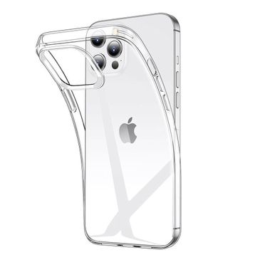 Teleplus iPhone 13 Pro Max Lüks Tpu Silikon Şeffaf Kılıf