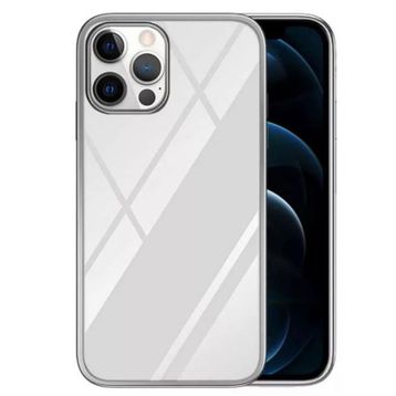 Teleplus iPhone 13 Pro Max Pixel Tareks Sert Silikon Gold Kılıf