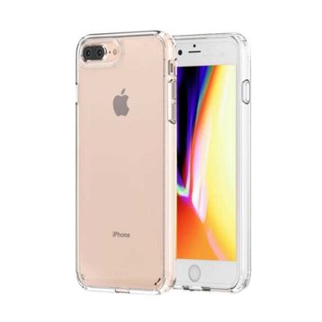 Teleplus Iphone 7 Coss Sert Hibrit Şeffaf Silikon Kılıf