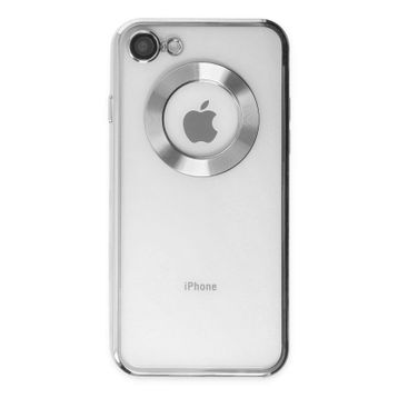 Teleplus iPhone 7 Kamera Korumalı Omega Slote Lazer Silikon Lacivert Kılıf